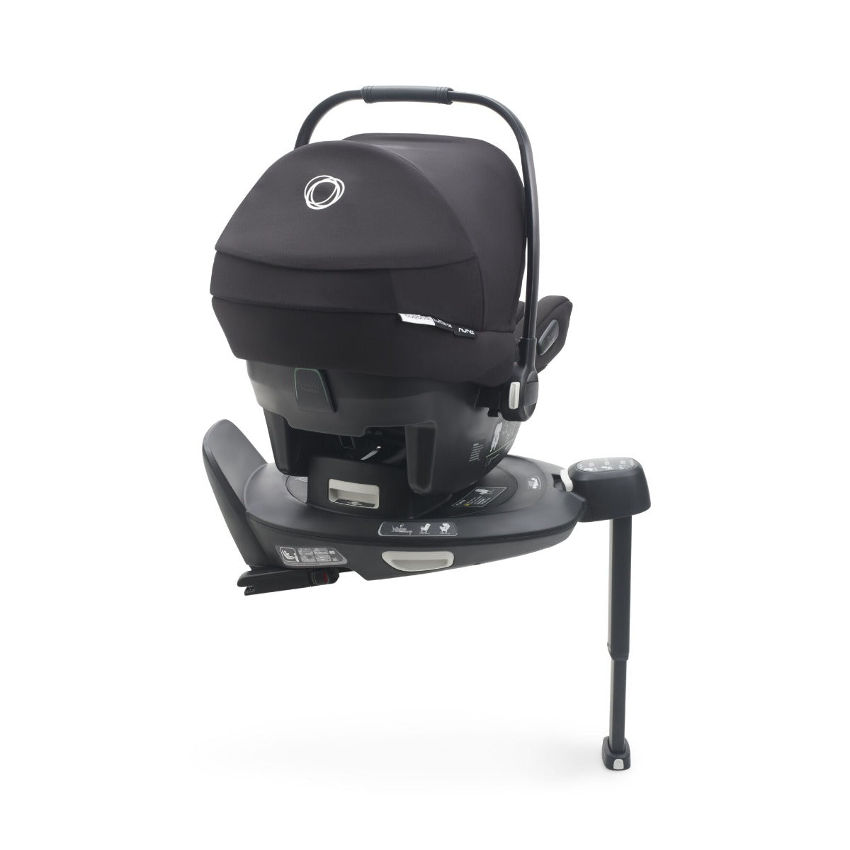 Bugaboo Turtle Air by Nuna Car Seat + 360 Rotating Base - Black