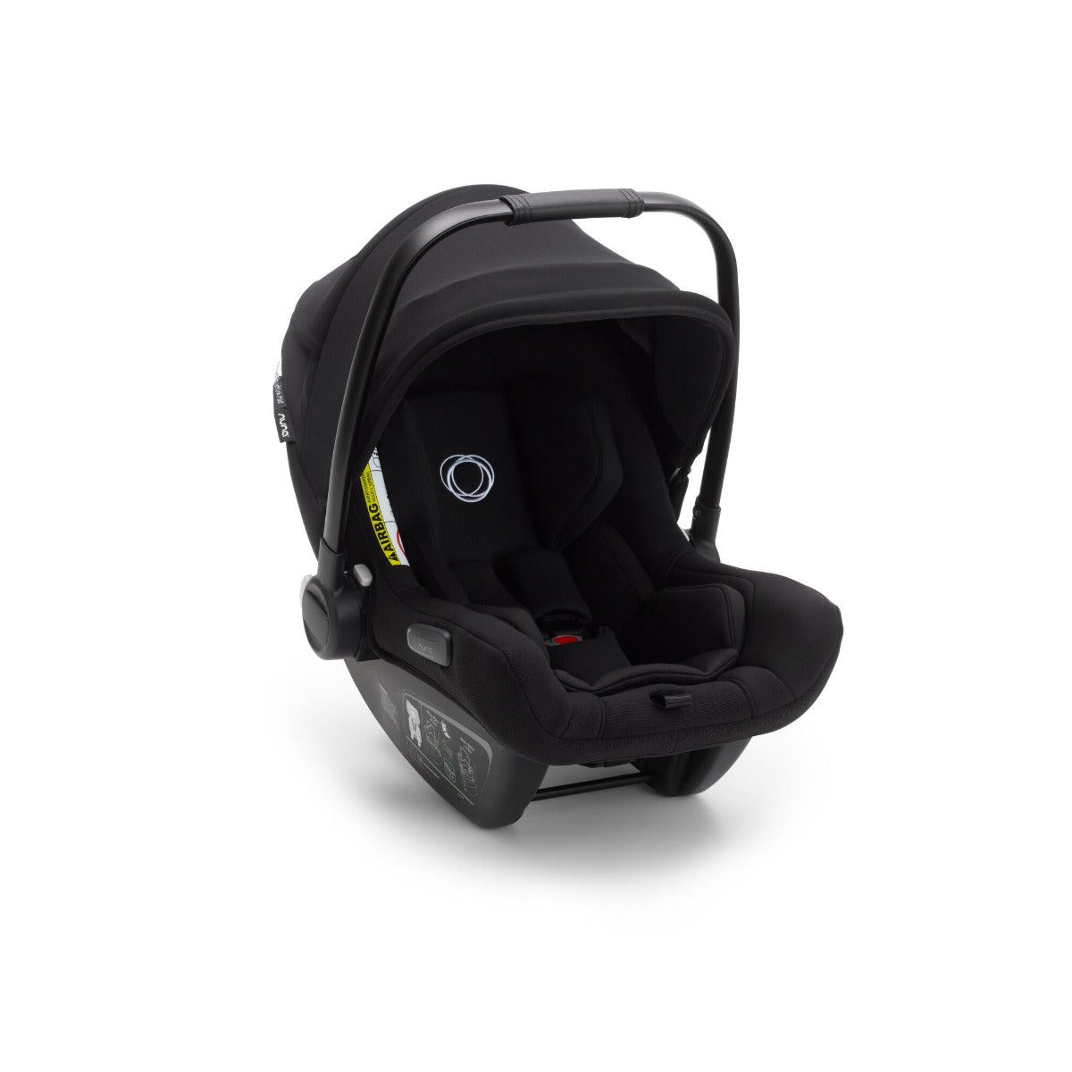 Bugaboo Turtle Air by Nuna Car Seat + 360 Rotating Base - Black