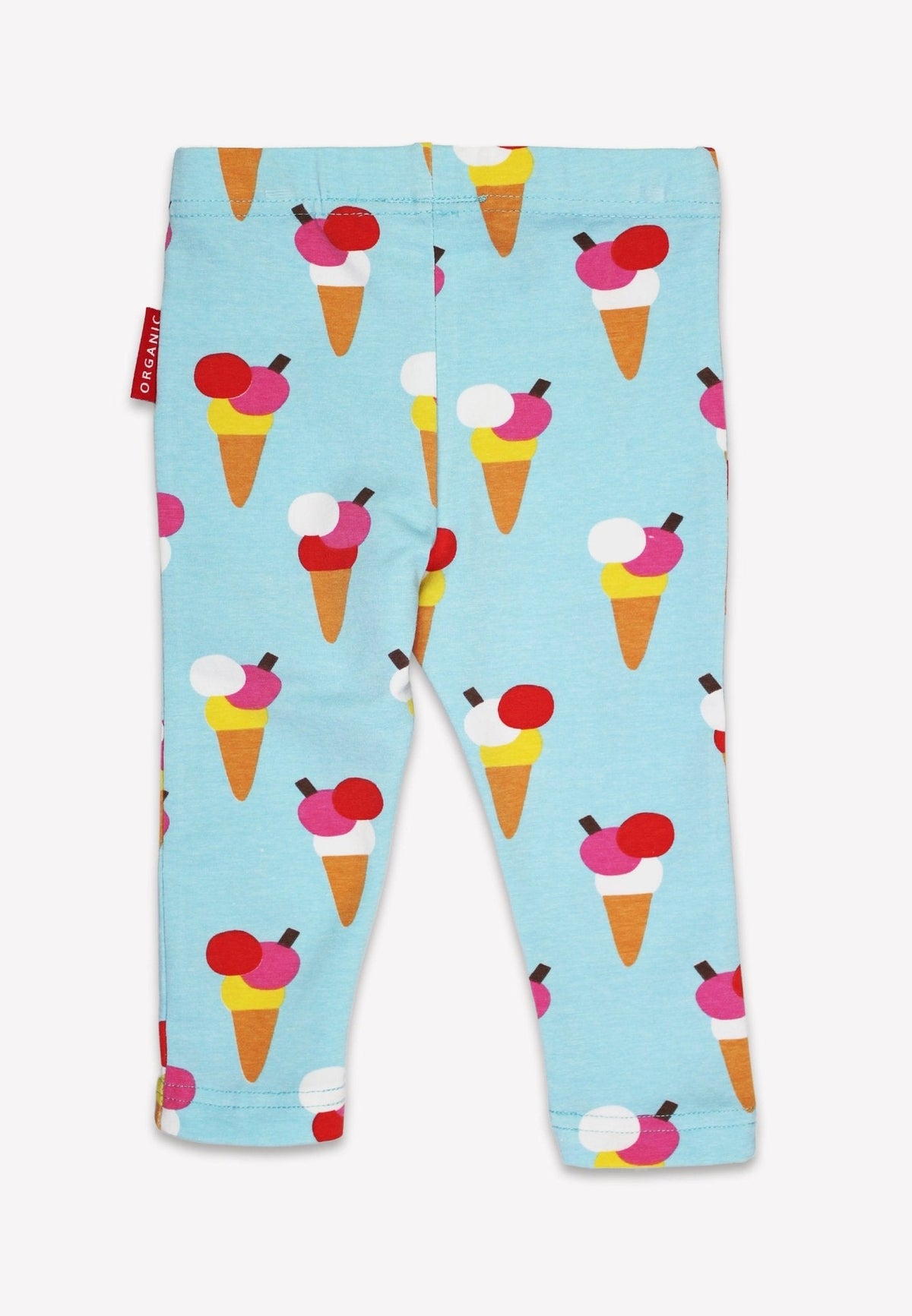 Toby Tiger Organic Ice Cream Cones Print Leggings