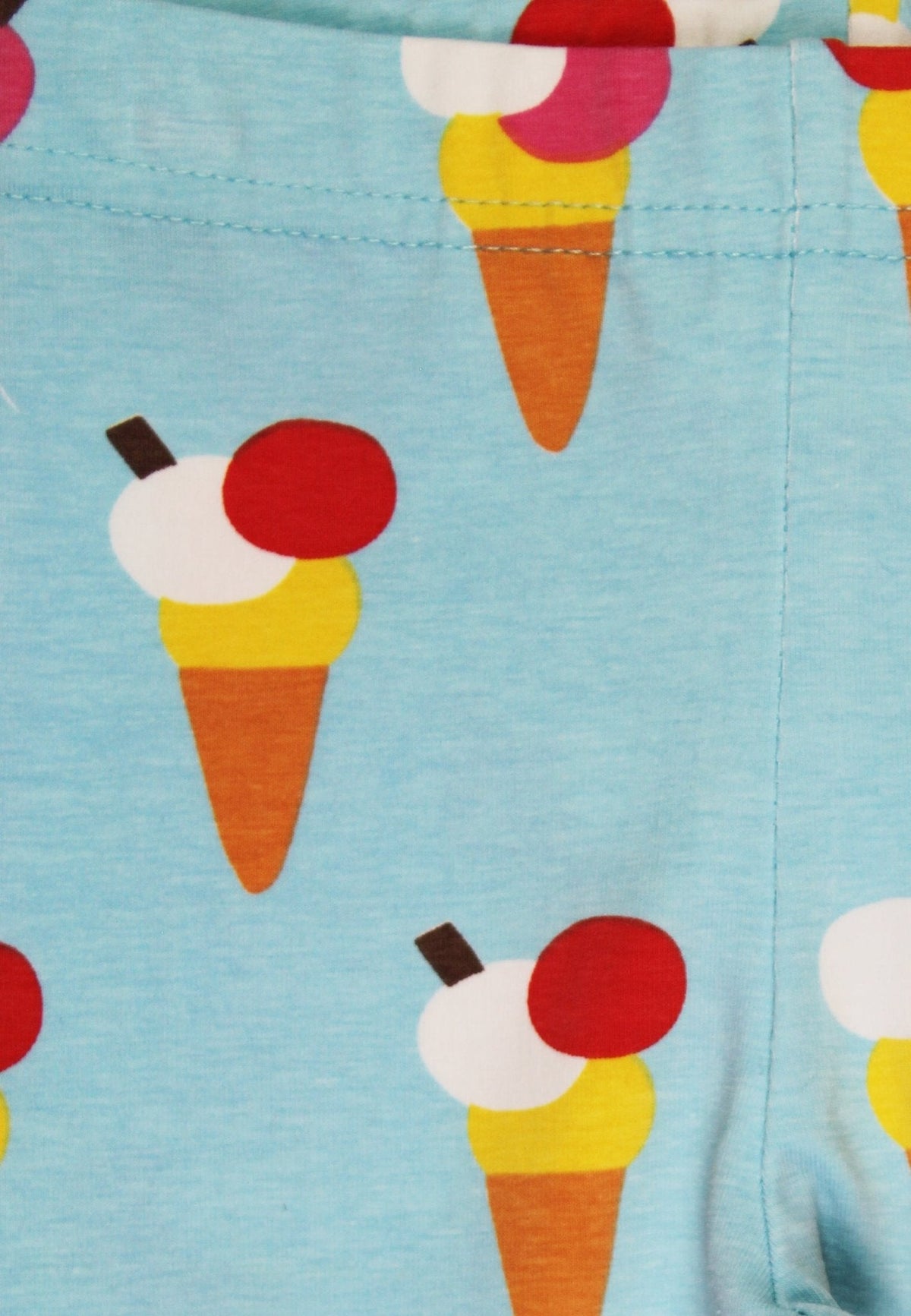 Toby Tiger Organic Ice Cream Cones Print Leggings