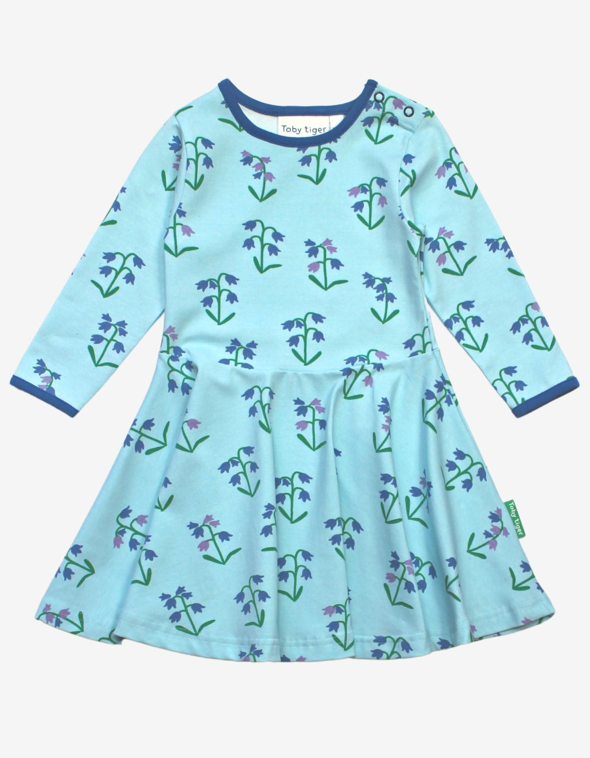 Toby Tiger Organic Spring Print Skater Dress