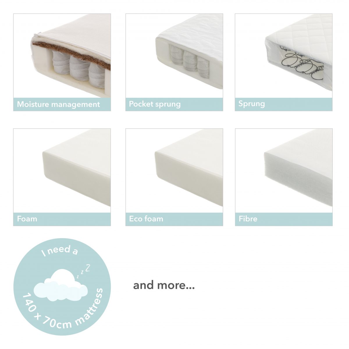 Obaby Nika 2 Piece Room Set - White Wash