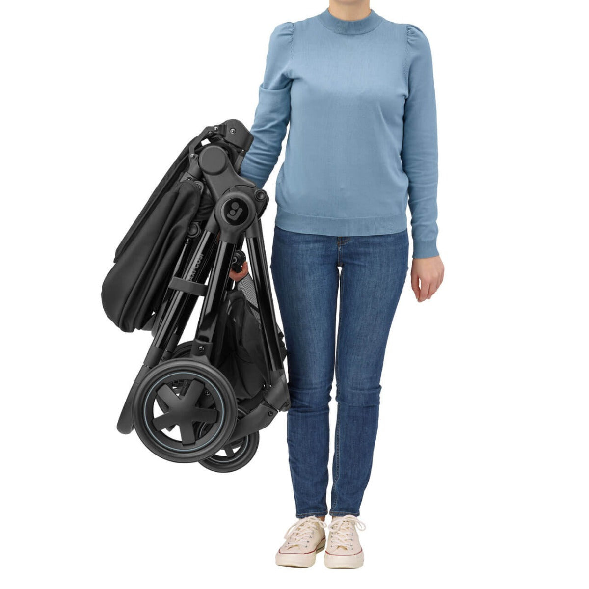 Maxi-Cosi Adorra Luxe Travel System Bundle - Twillic Black