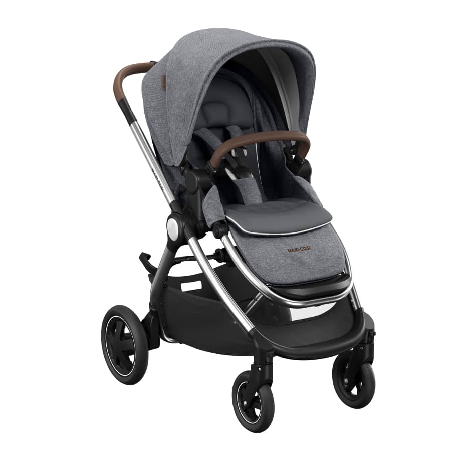 Maxi-Cosi Adorra Luxe Travel System with Base - Twillic Grey