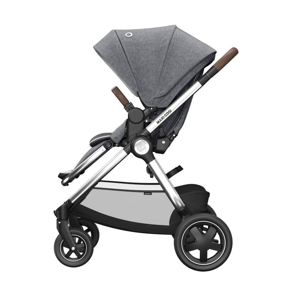 Maxi-Cosi Adorra Luxe Travel System Bundle - Twillic Grey