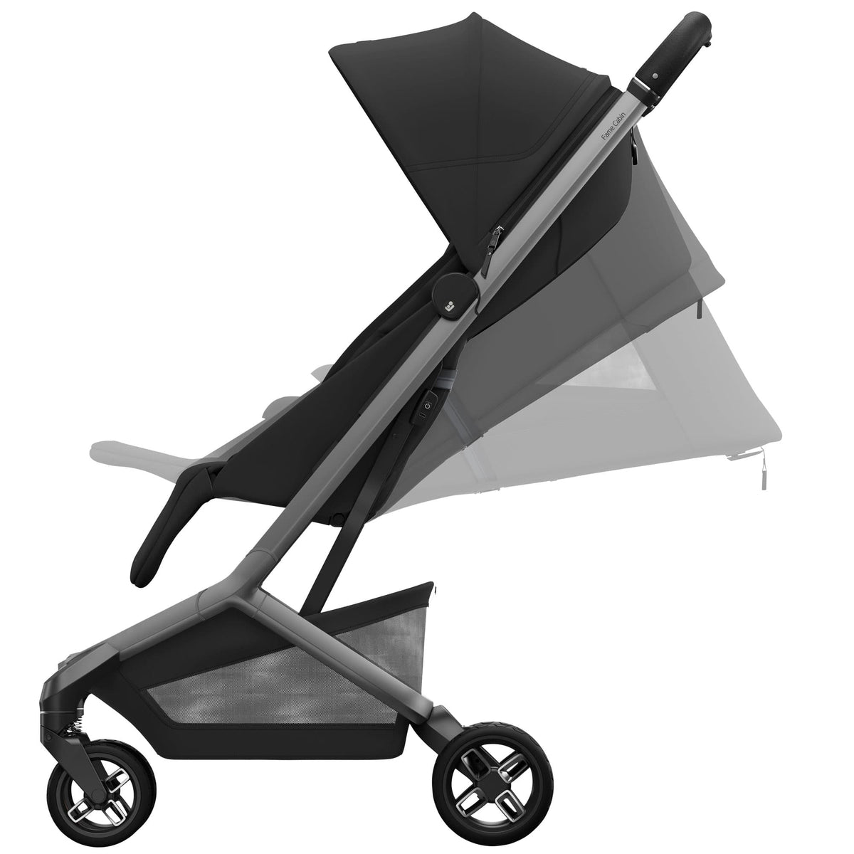 Maxi-Cosi Fame Cabin Complete Pram - Onyx Black