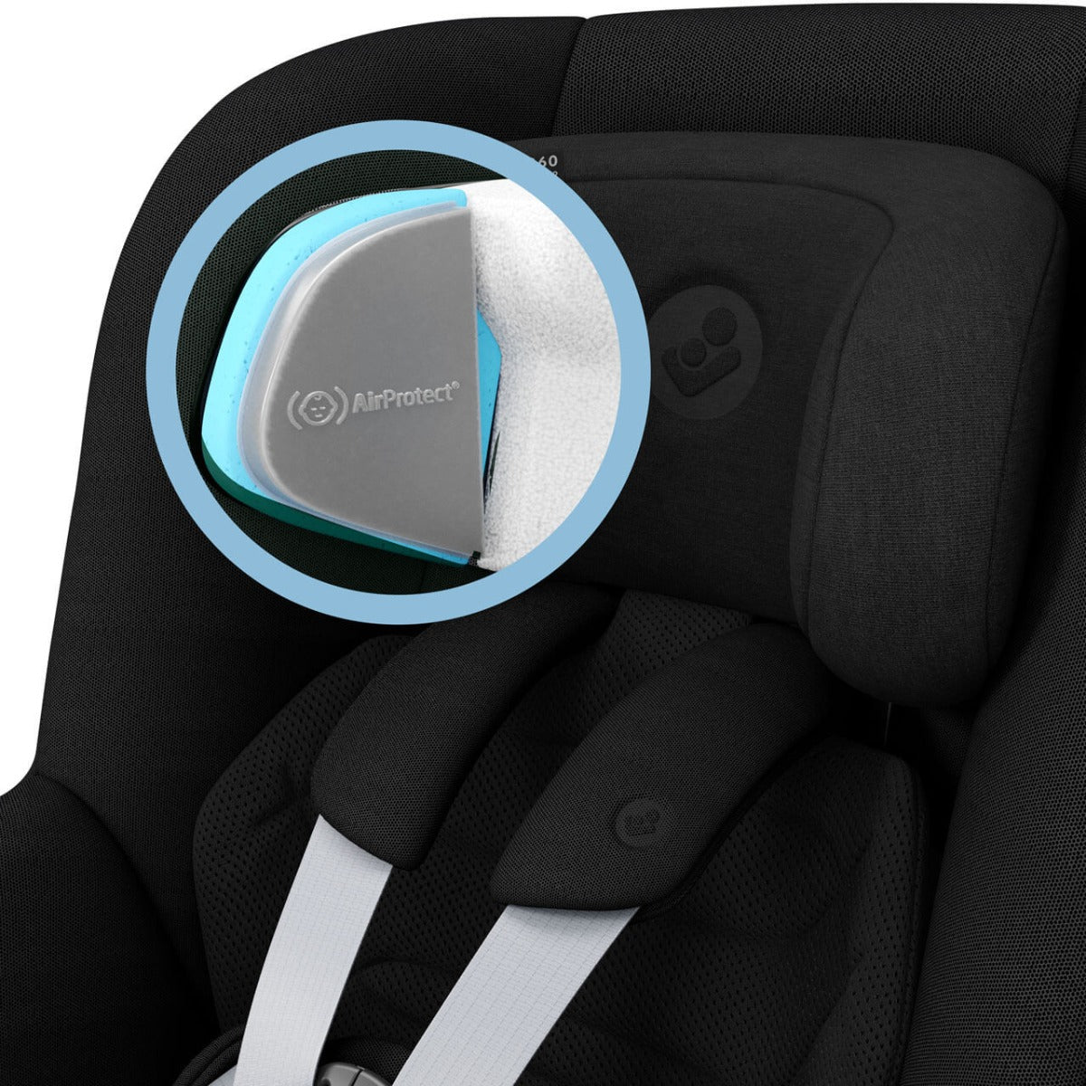 Maxi-Cosi Mica 360 Pro with SlideTech® - Authentic Black