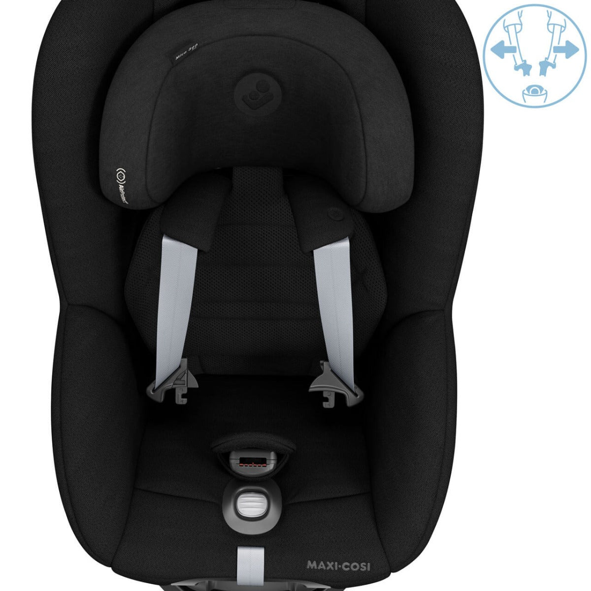 Maxi-Cosi Mica 360 Pro with SlideTech® - Authentic Black