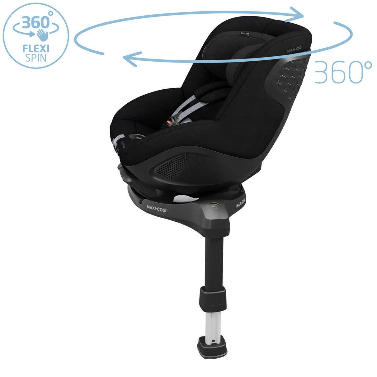 Maxi-Cosi Mica 360 Pro with SlideTech® - Authentic Black