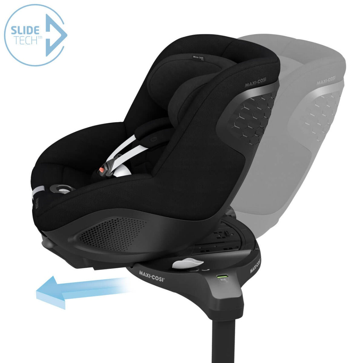 Maxi-Cosi Mica 360 Pro with SlideTech® - Authentic Black