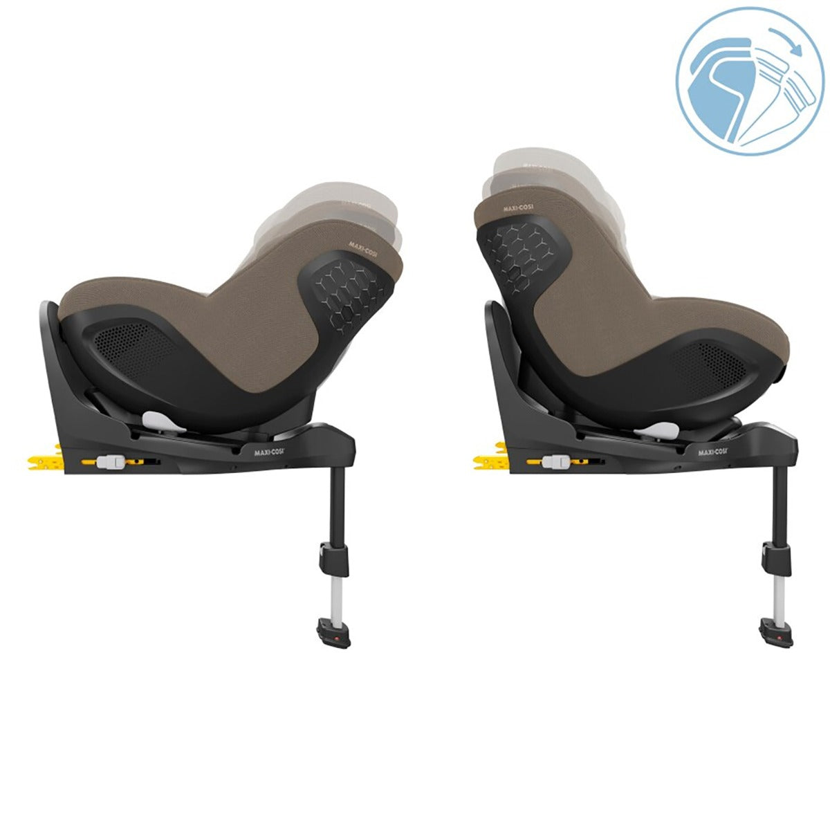 Maxi-Cosi Mica 360 Pro with SlideTech® - Authentic Truffle 6