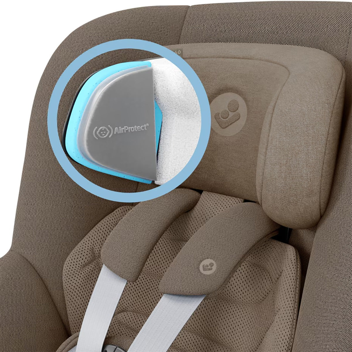 Maxi-Cosi Mica 360 Pro with SlideTech® - Authentic Truffle 8