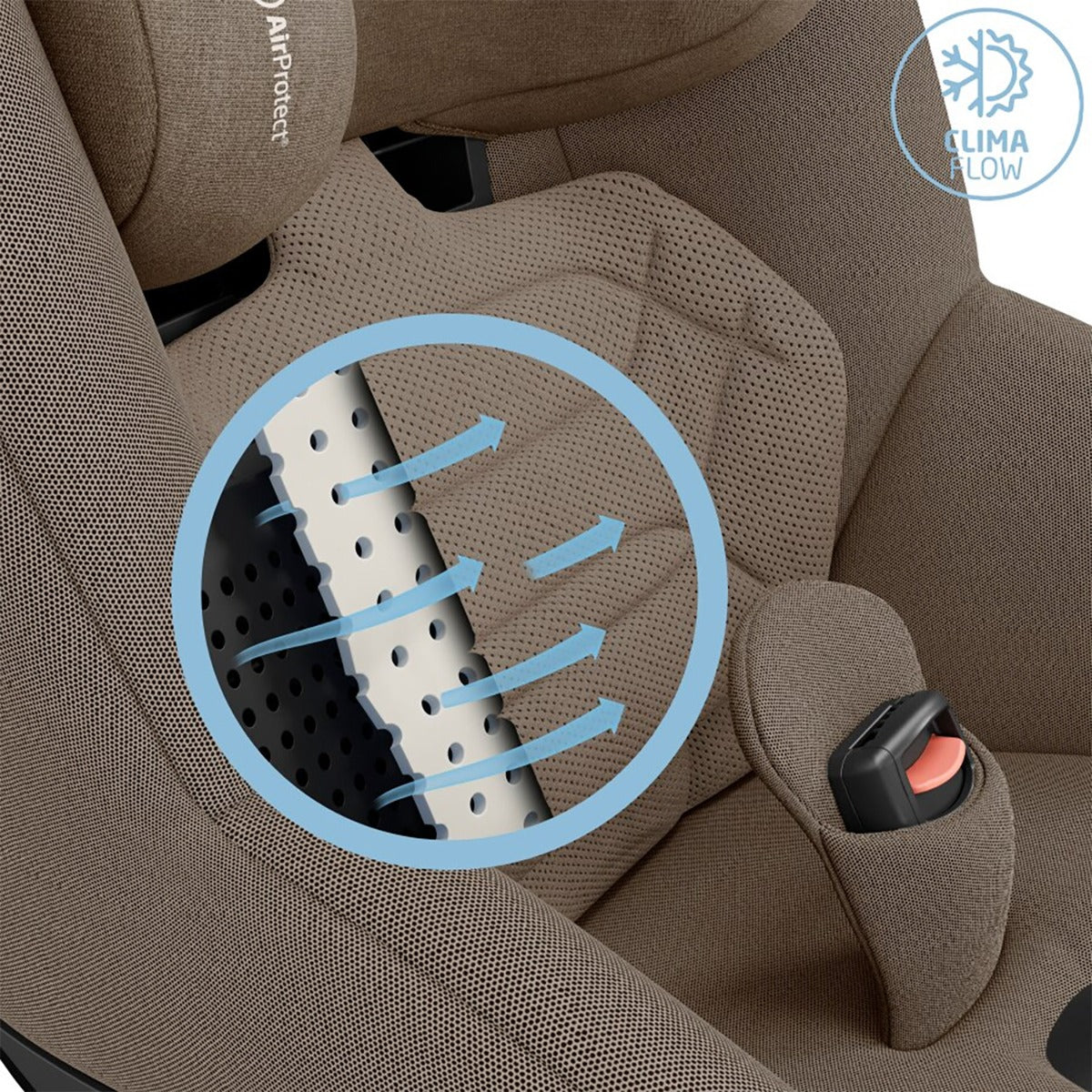 Maxi-Cosi Mica 360 Pro with SlideTech® - Authentic Truffle