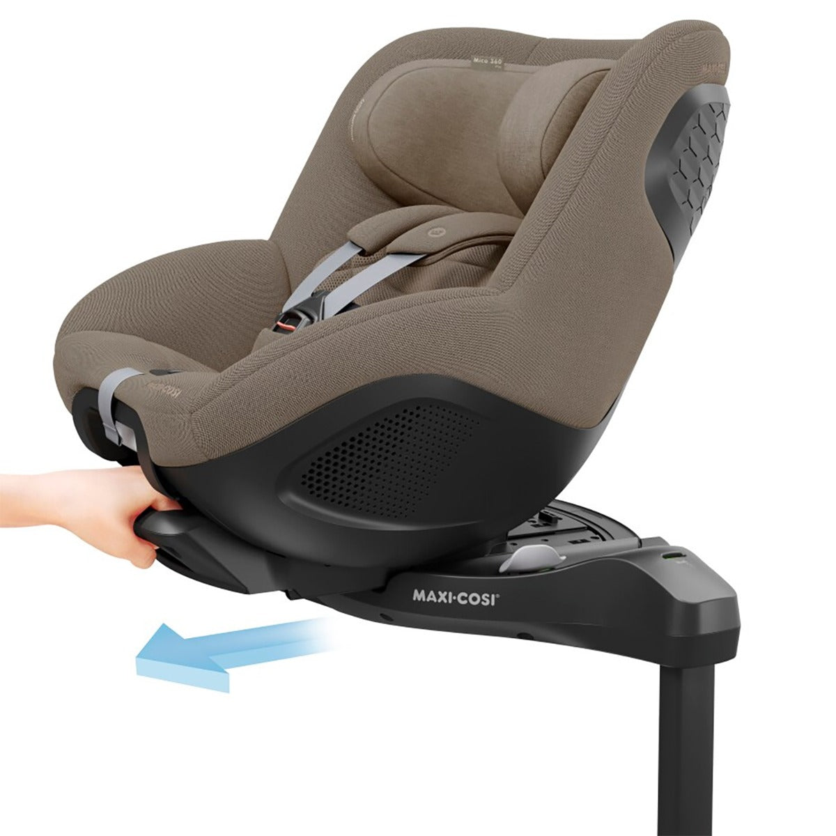 Maxi-Cosi Mica 360 Pro with SlideTech® - Authentic Truffle