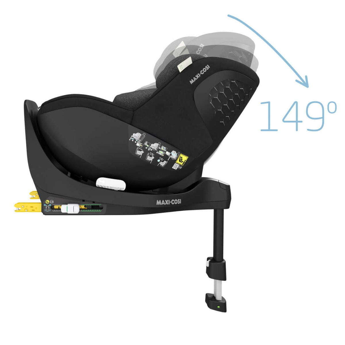 Maxi-Cosi Mica Pro Eco i-Size - Authentic Black 5