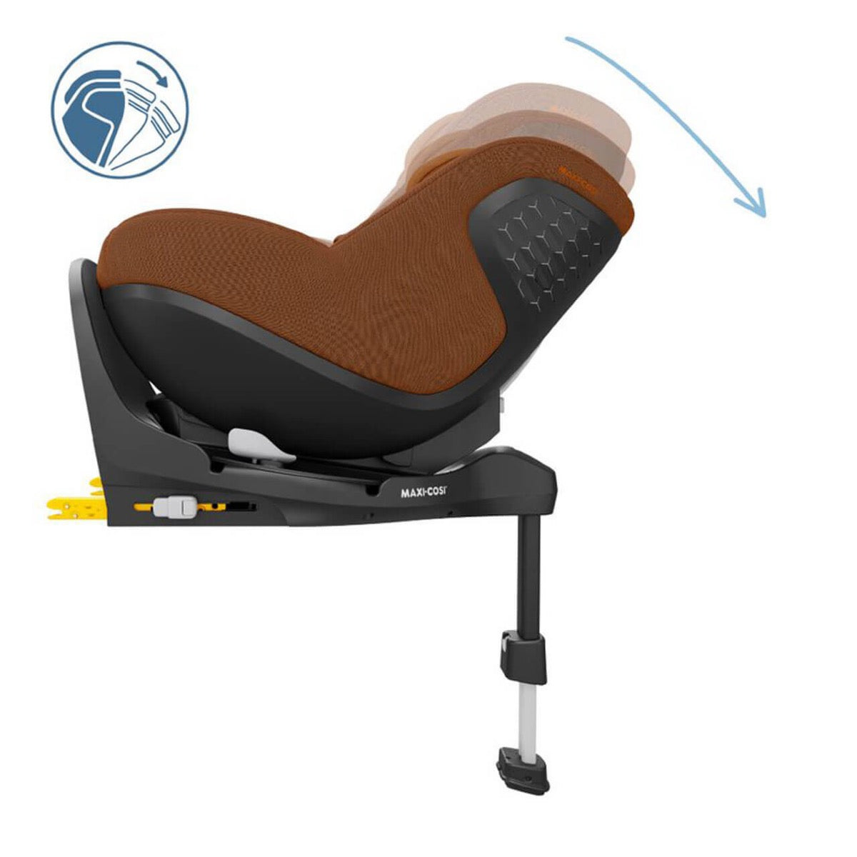 Maxi-Cosi Pearl 360 Pro - Authentic Cognac 5