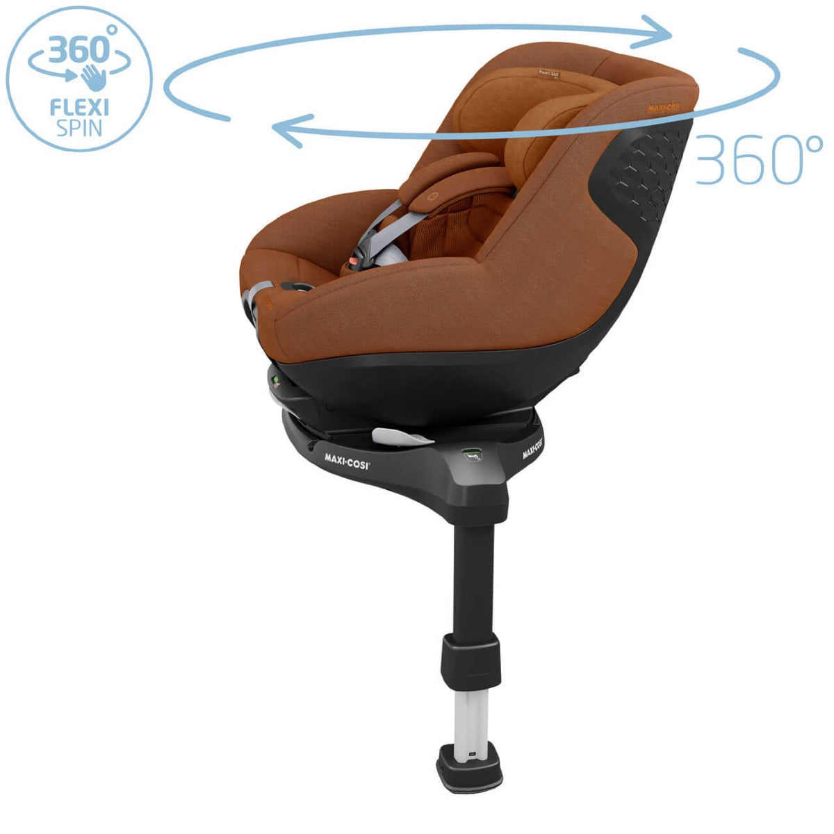 Maxi-Cosi Pearl 360 Pro - Authentic Cognac 6