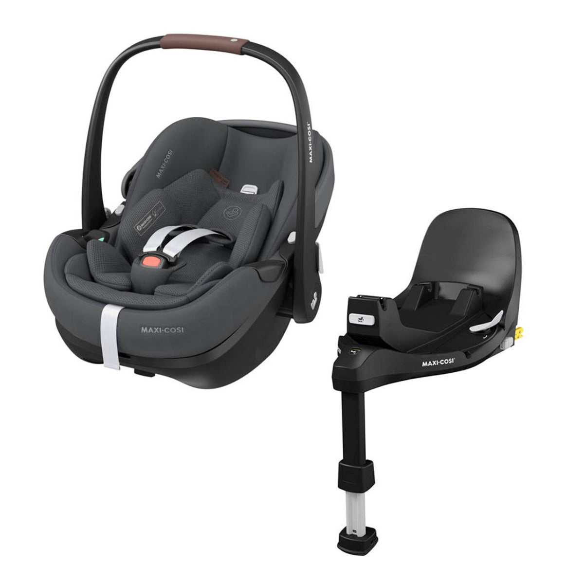 Maxi-Cosi Pebble 360 Pro2 Car Seat + FamilyFix 360 Pro Base - Twillic Graphite