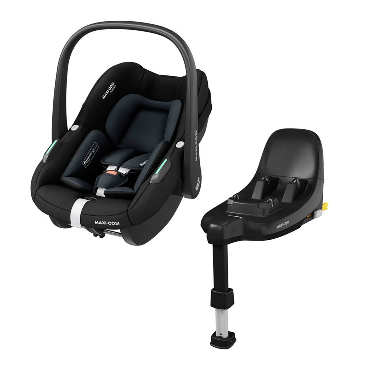 Maxi-Cosi Pebble S + Familyfix Base - Tonal Black