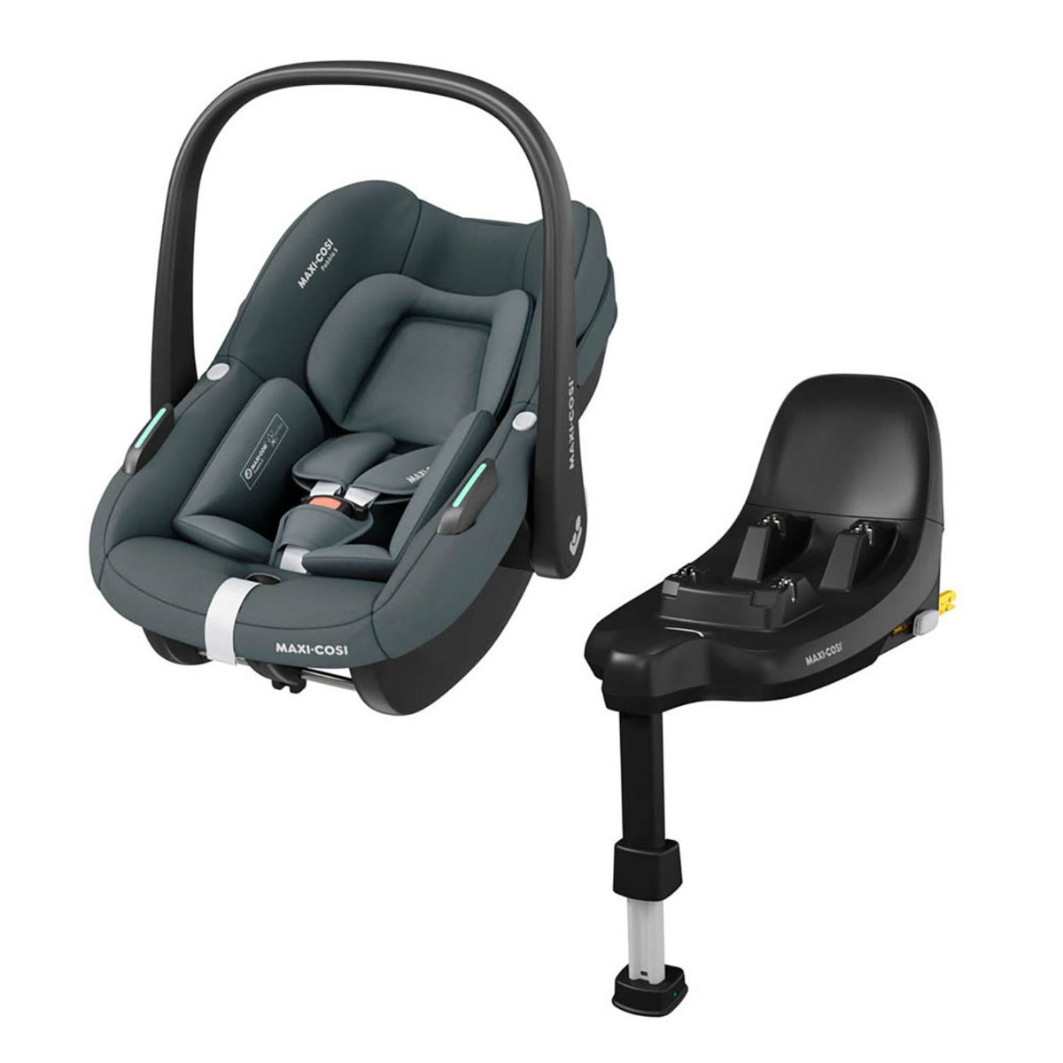 Maxi-Cosi Pebble S + Familyfix Base - Tonal Grey