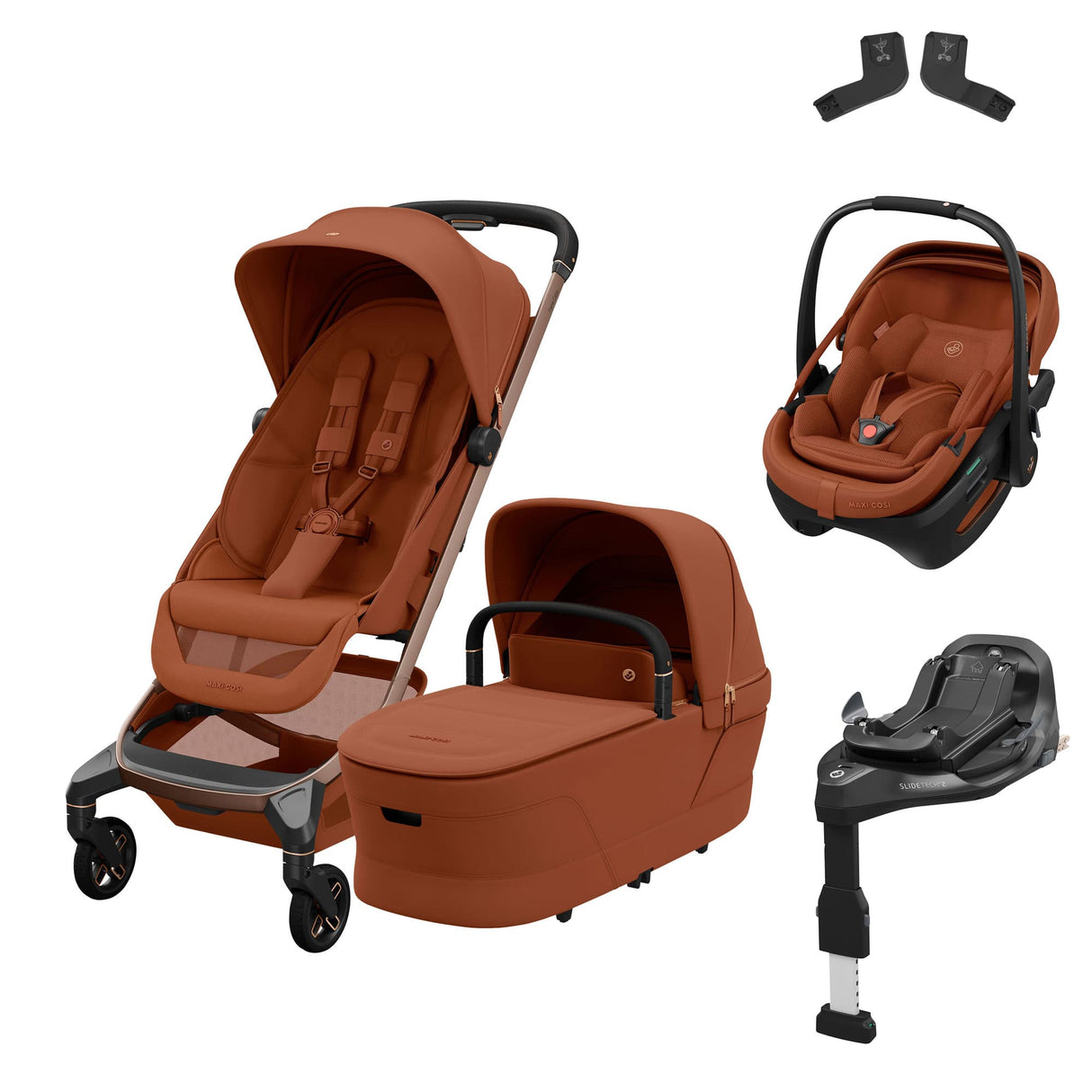 Maxi-Cosi Fame Cabin Zero G Bundle - Copper Terra
