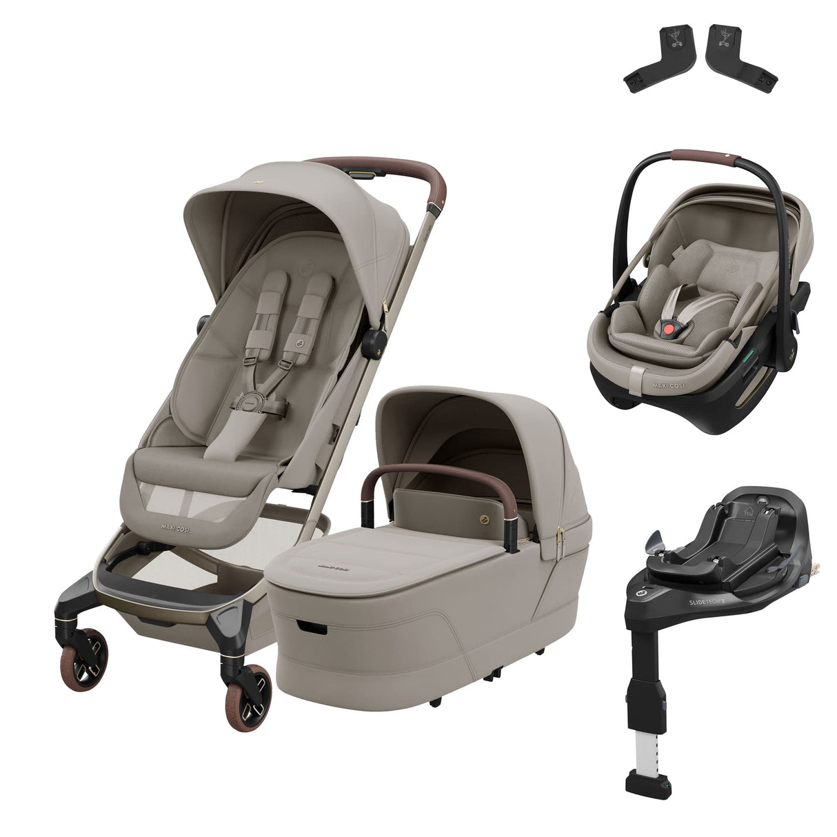 Maxi-Cosi Fame Cabin Zero G Bundle - Sapphire Sand