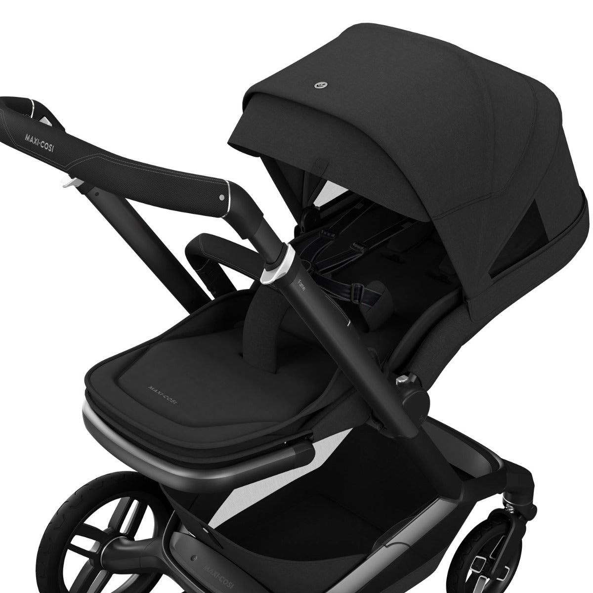 Maxi-Cosi Fame Pushchair + Carrycot - Twillic Black
