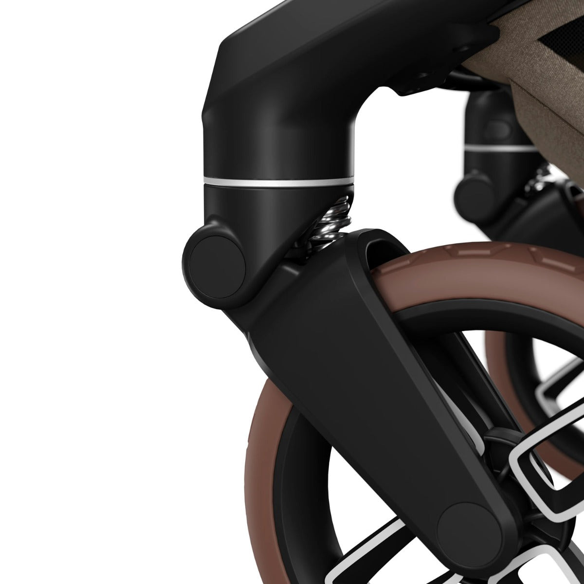 Maxi-Cosi Fame Pushchair - Twillic Truffle with Brown Wheels