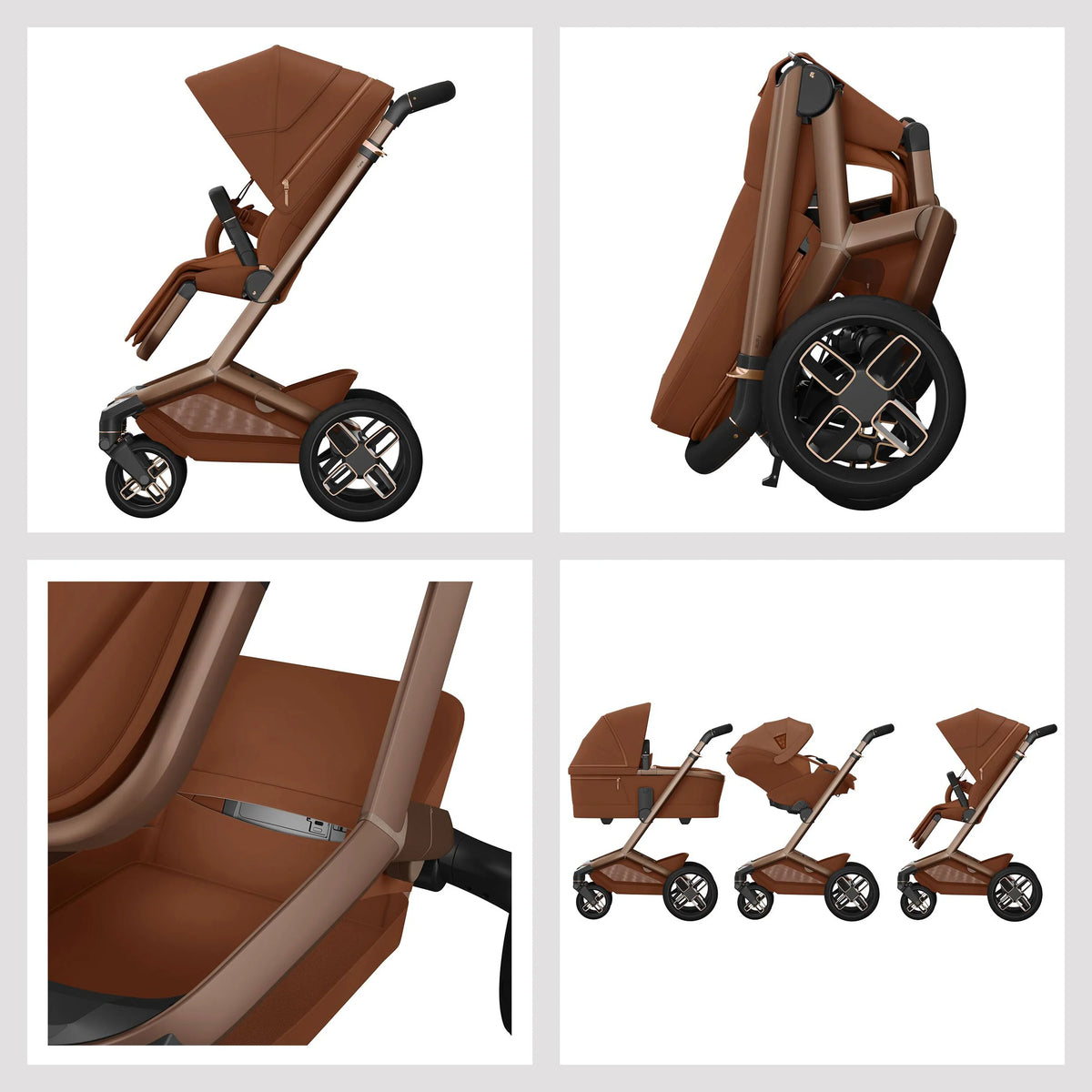 Maxi-Cosi FAME 10 Piece Ultimate Travel System - Copper Terra