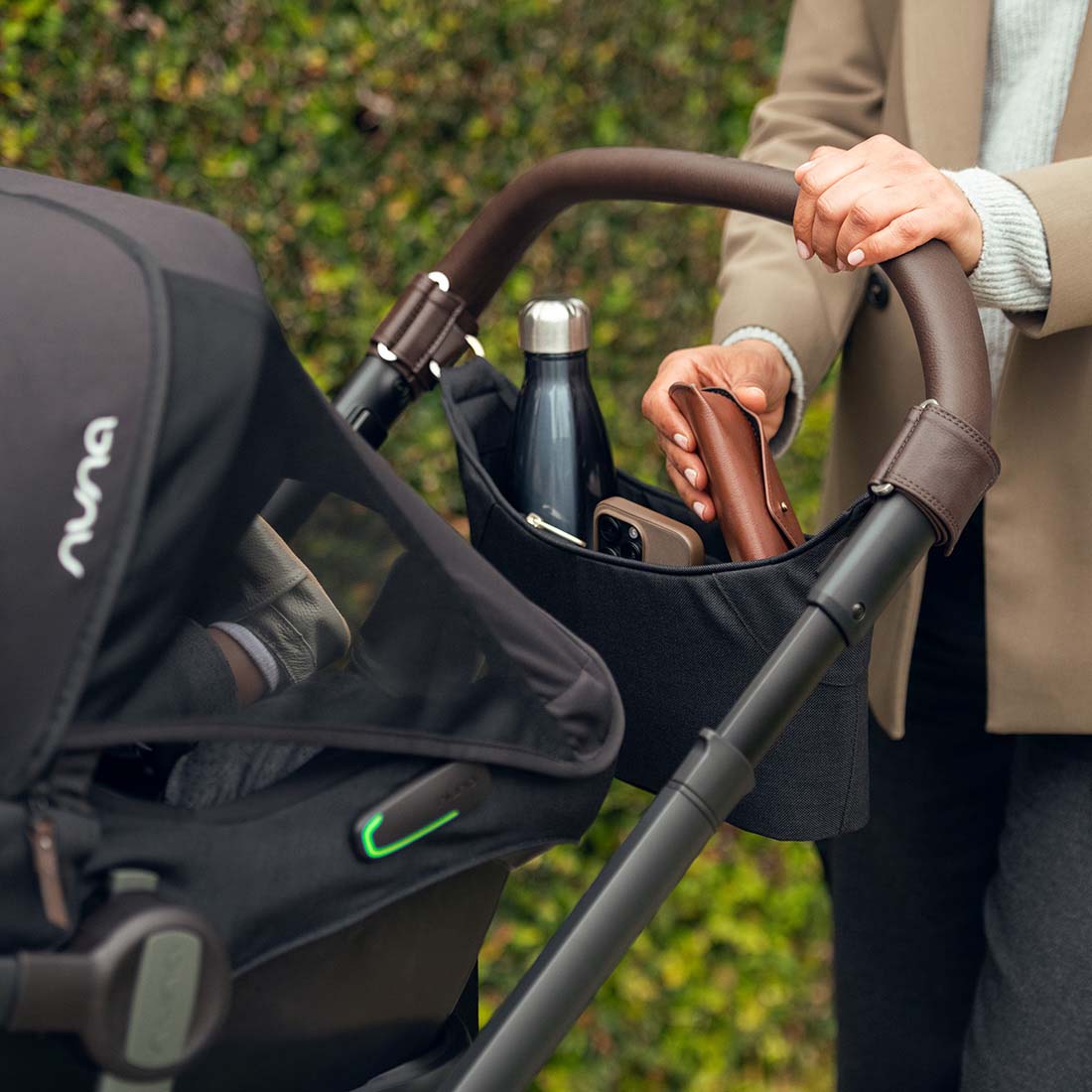 Nuna Stroller Organiser - Caviar
