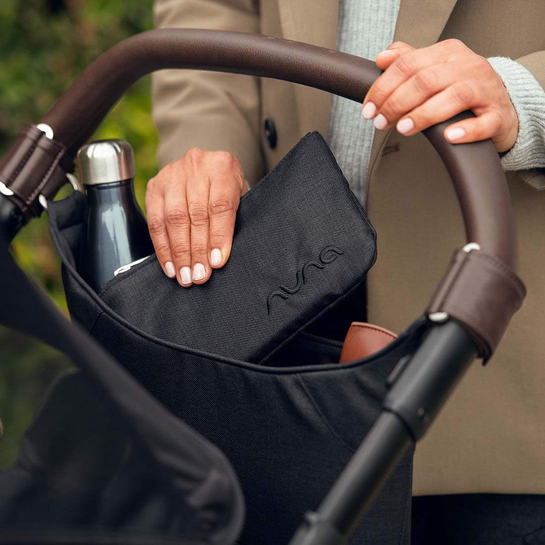 Nuna Stroller Organiser - Caviar
