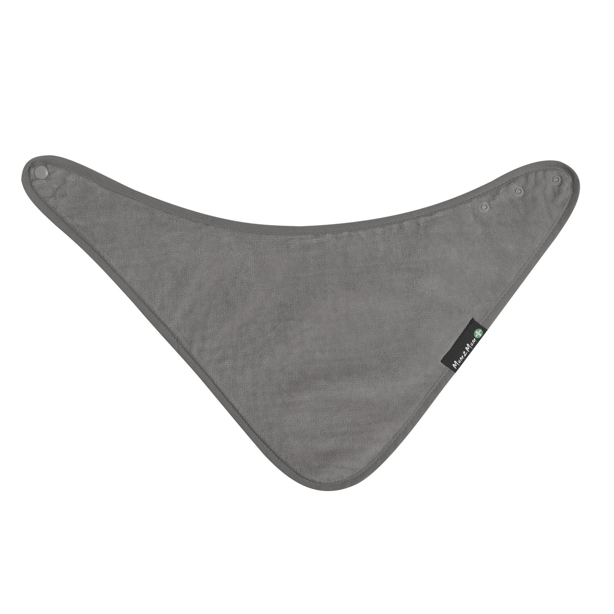 Mum 2 Mum PLUS Adult Disability Bib - Mushroom Grey/Brown