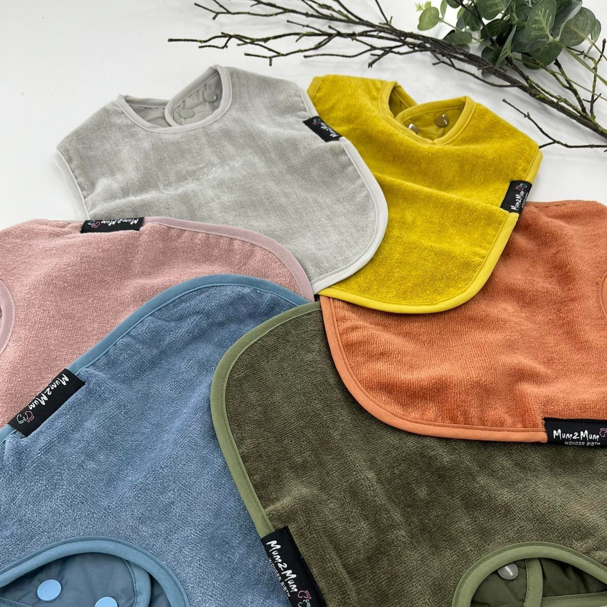 Mum 2 Mum Standard Wonder Bib - 27 Colours