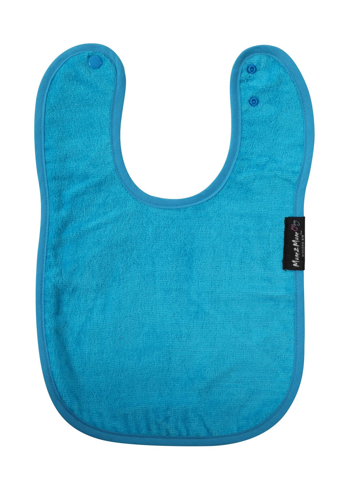 Mum 2 Mum Standard Wonder Bib - Teal Blue