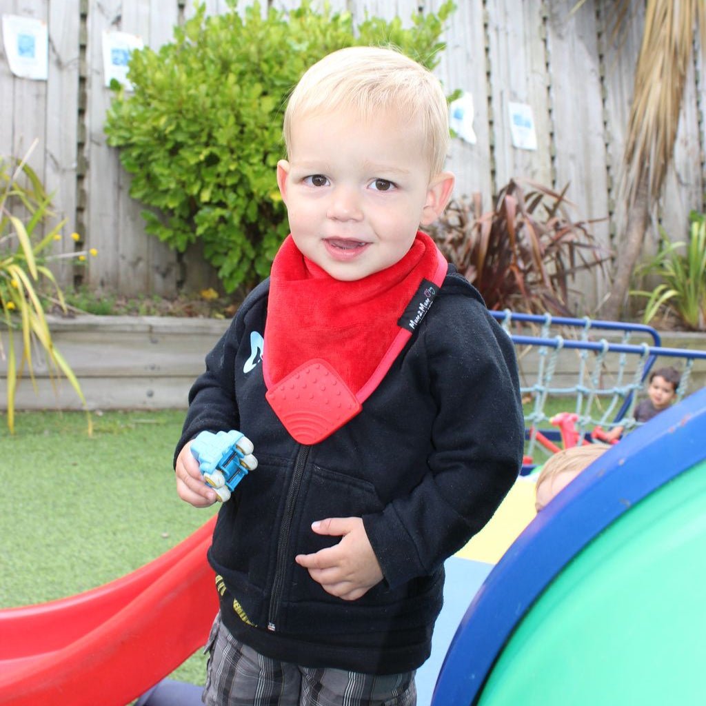 Mum 2 Mum Teething Bandana Wonder Bib - Red