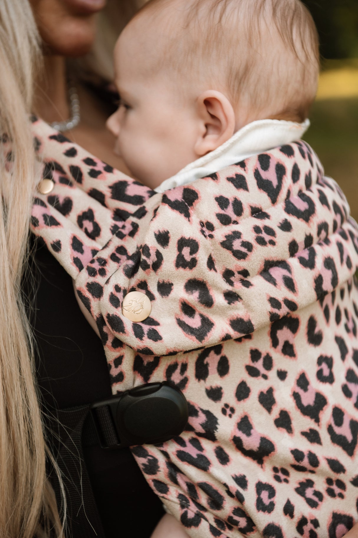 Nomad Air Animal Print Baby Carrier - Dusky Leopard