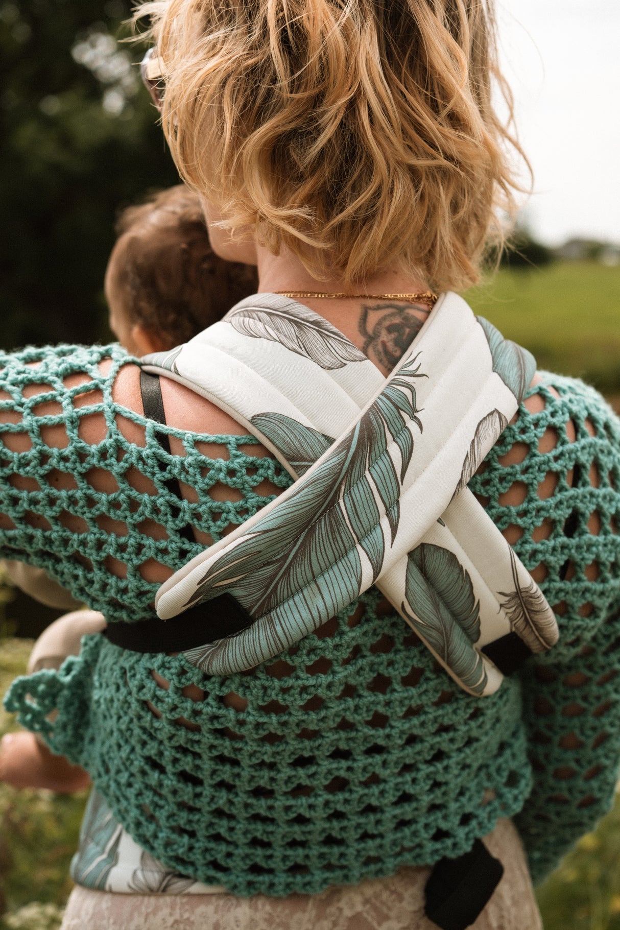 Nomad Pure Organic Baby Carrier - Wild Plume