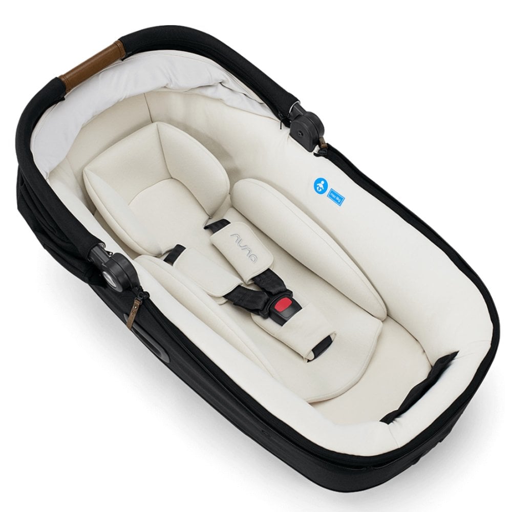 Nuna MIXX Next Pushchair + CARI Carrycot + BASE Next - Biscotti