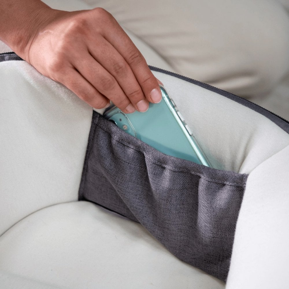 Nuna CARI NEXT Lay Flat Car Carrycot - Caviar