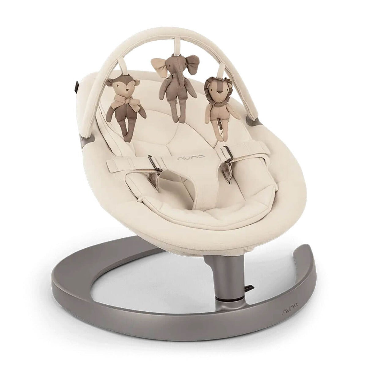 Nuna LEAF Grow Rocker with Toy Bar - Cloud