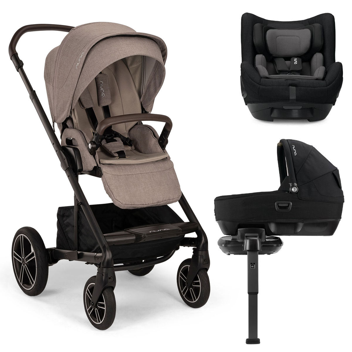 Nuna MIXX Next + CARI + TODL Next Generation Travel System Bundle - Cedar