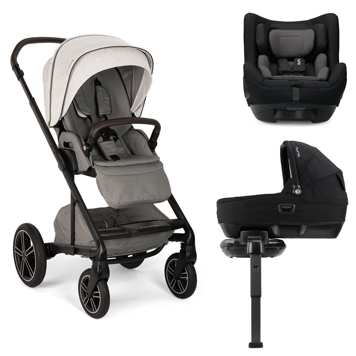 Nuna MIXX Next + CARI + TODL Next Generation Travel System Bundle - Mineral