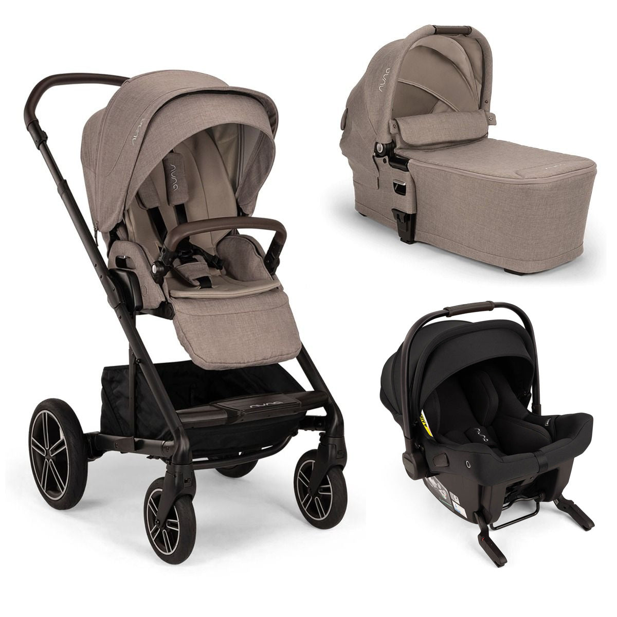 Nuna MIXX Next + PIPA Urbn Travel System Bundle - Cedar