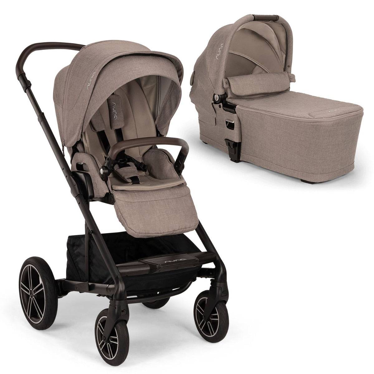Nuna MIXX Next Pushchair and Carrycot - Cedar