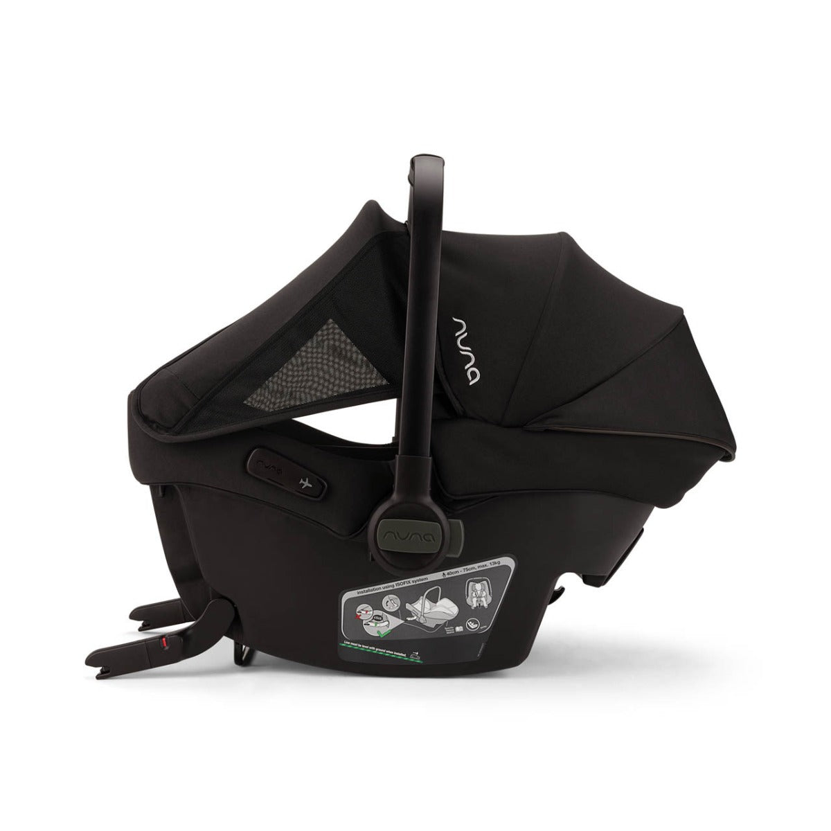 Nuna SWIV Next Stroller + LYTL Carrycot + PIPA URBN Travel System Bundle - Caviar