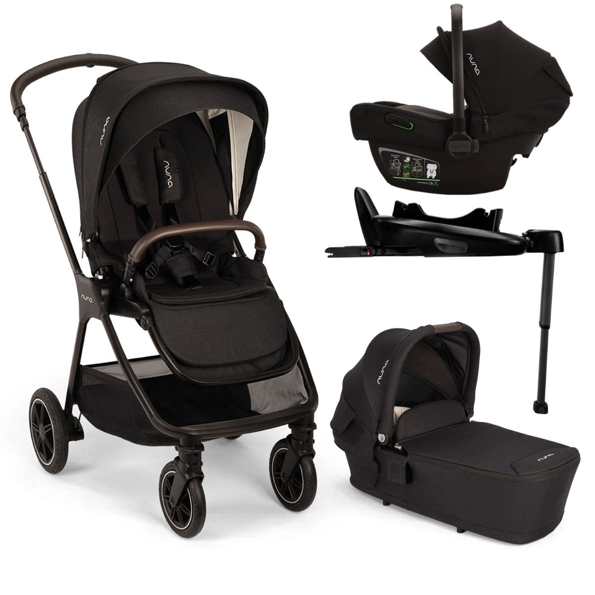 Nuna TRIV Next + PIPA Next Generation Bundle - Caviar (2024)