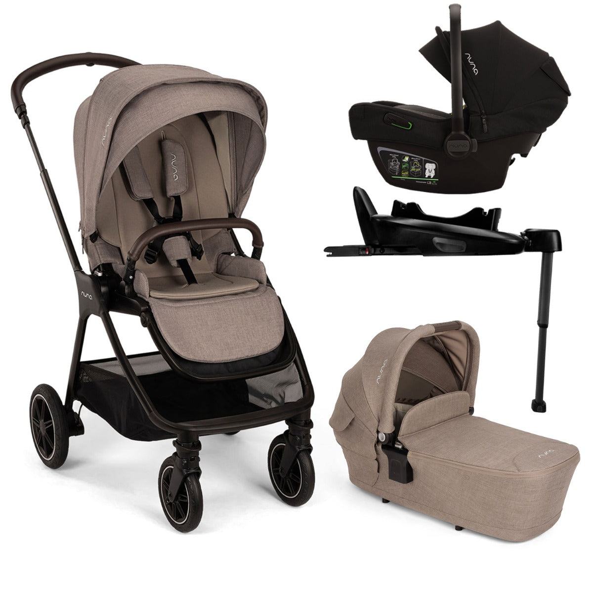 Nuna TRIV Next + PIPA Next Generation Bundle - Cedar (2024)