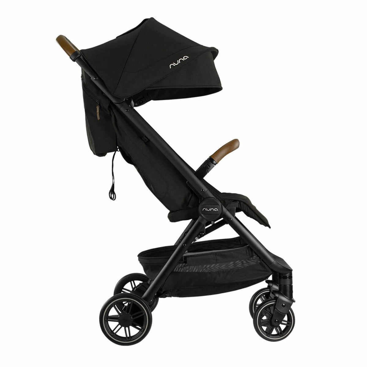 Nuna TRVL Compact Stroller with Raincover & Travel Bag - Caviar