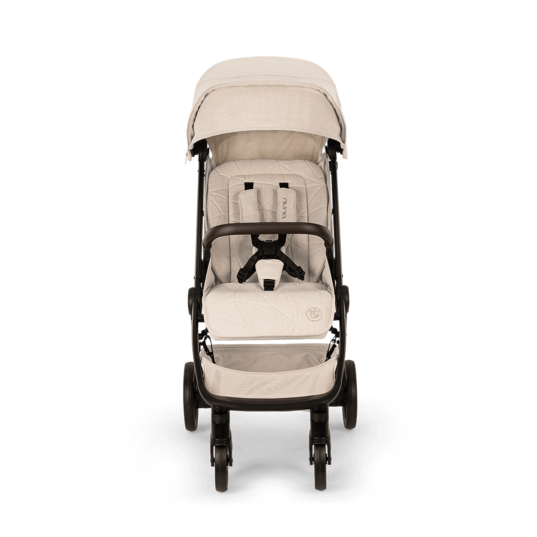Nuna TRVL LX BMW Collection Compact Stroller with Raincover & Travel Bag - Mica