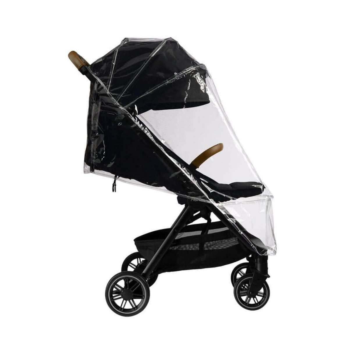 Nuna TRVL Compact Stroller with Raincover & Travel Bag - Biscotti